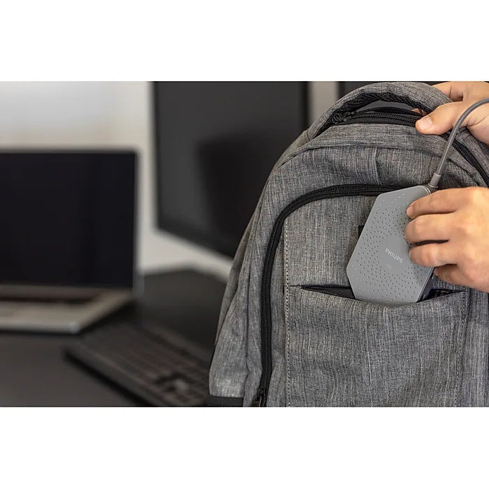 Philips Elite Plus USB-C Docking Station with Qi Charging DLK9121C/27