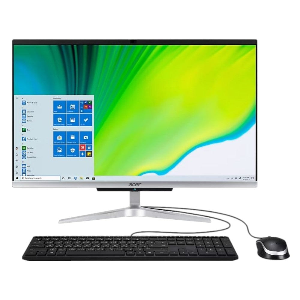 Acer Aspire C24-963-UJ11 Desktop, 10th Generation Intel Core i3-1005G1 Processor, 8GB Memory, 256GB SSD DQ.BF6AA.004