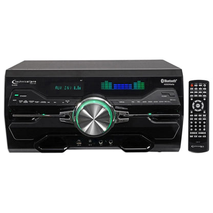 Technical Pro DV4000 4000W Home Theater DVD Receiver+2 8" Ceiling Speakers