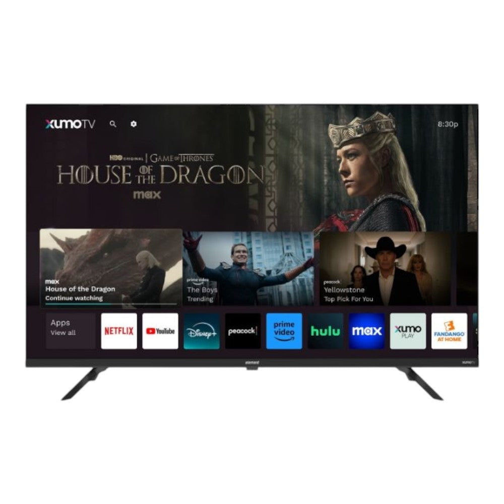 Element 43" Class 4K UHD (2160p) LED XUMO Smart Television HDR E550AE43C