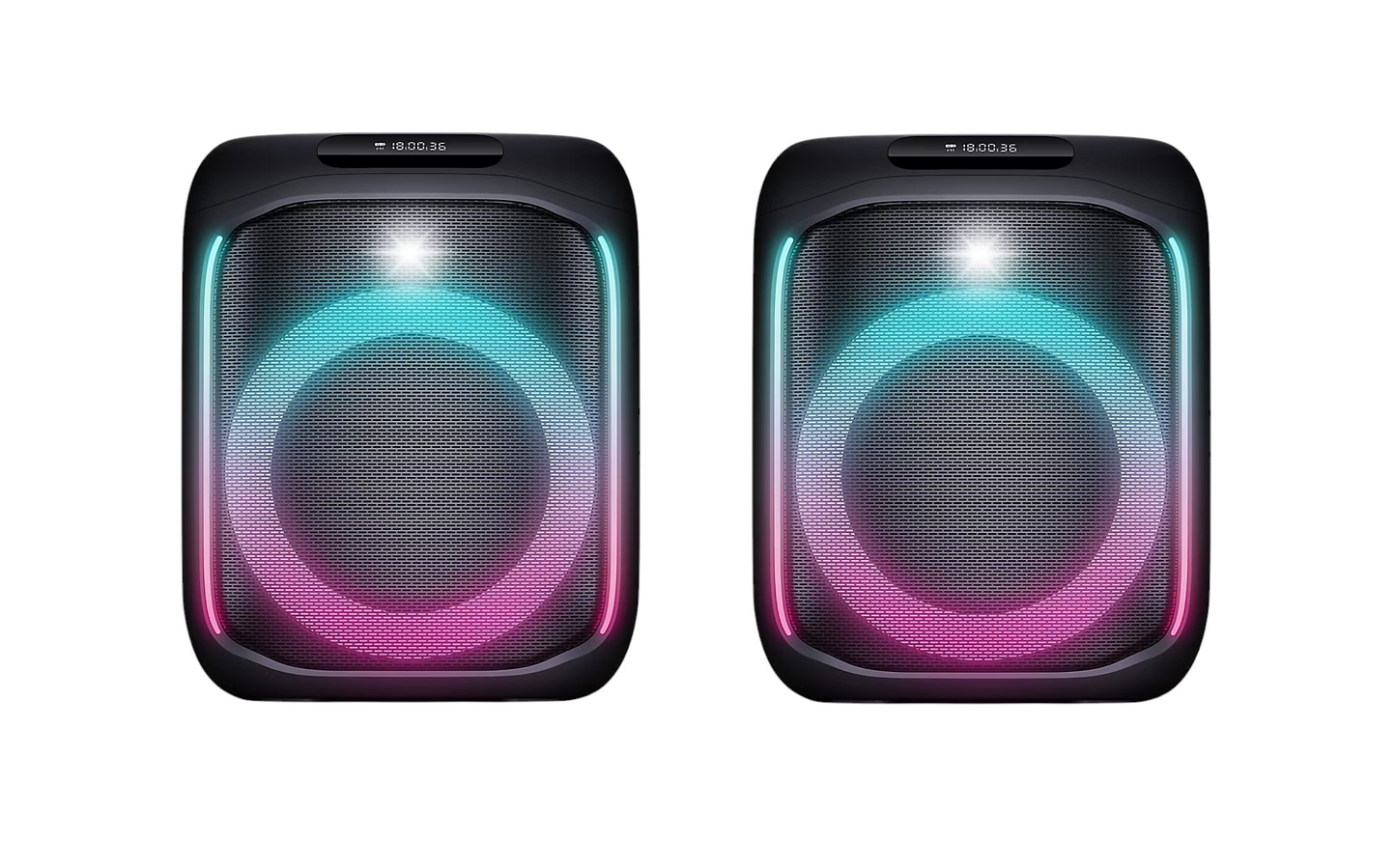 Edison Professional Block Party 2.0 Bluetooth Portable Party Speaker - 2 Pack