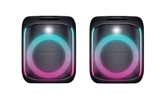 Edison Professional Block Party 2.0 Bluetooth Portable Party Speaker - 2 Pack