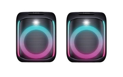 Edison Professional Block Party 2.0 Bluetooth Portable Party Speaker, 300W 2-Pack