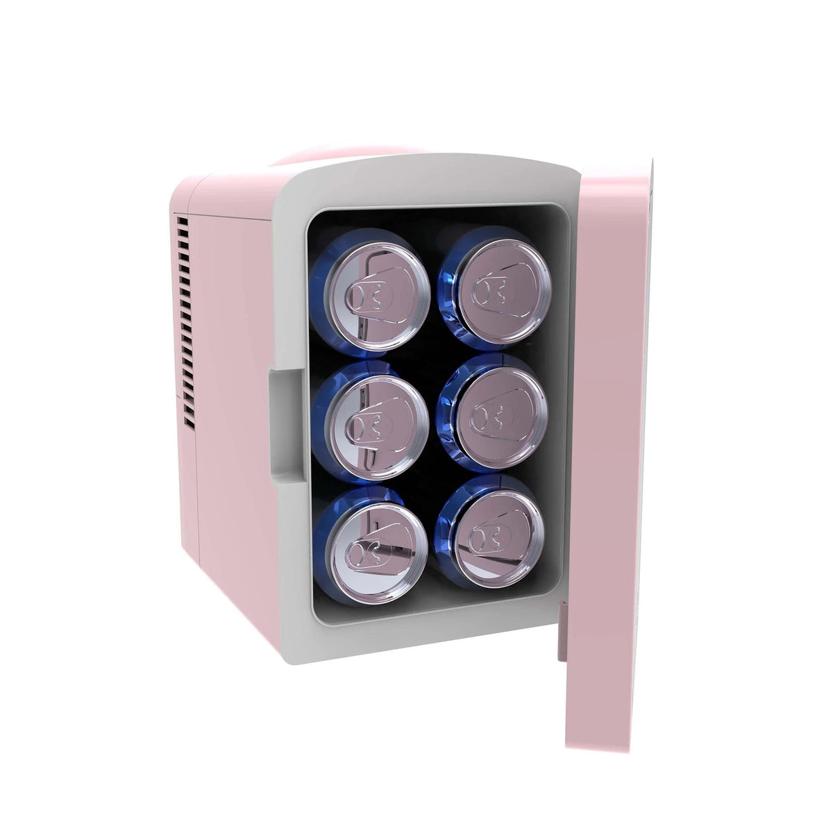 Frigidaire Skincare Cooler with Lighted Mirror Make-Up Door, Pink EFBF9008-PINK