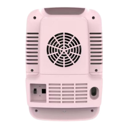 Frigidaire 9-Can/6L Retro Mini Fridge Bluetooth Pink EFMIS176-PINK, Includes 110V home power cord & 12V DC car adapter
