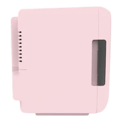 Frigidaire 9-Can/6L Retro Mini Fridge Bluetooth Pink EFMIS176-PINK, Includes 110V home power cord & 12V DC car adapter