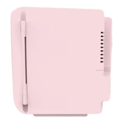 Frigidaire 9-Can/6L Retro Mini Fridge Bluetooth Pink EFMIS176-PINK, Includes 110V home power cord & 12V DC car adapter