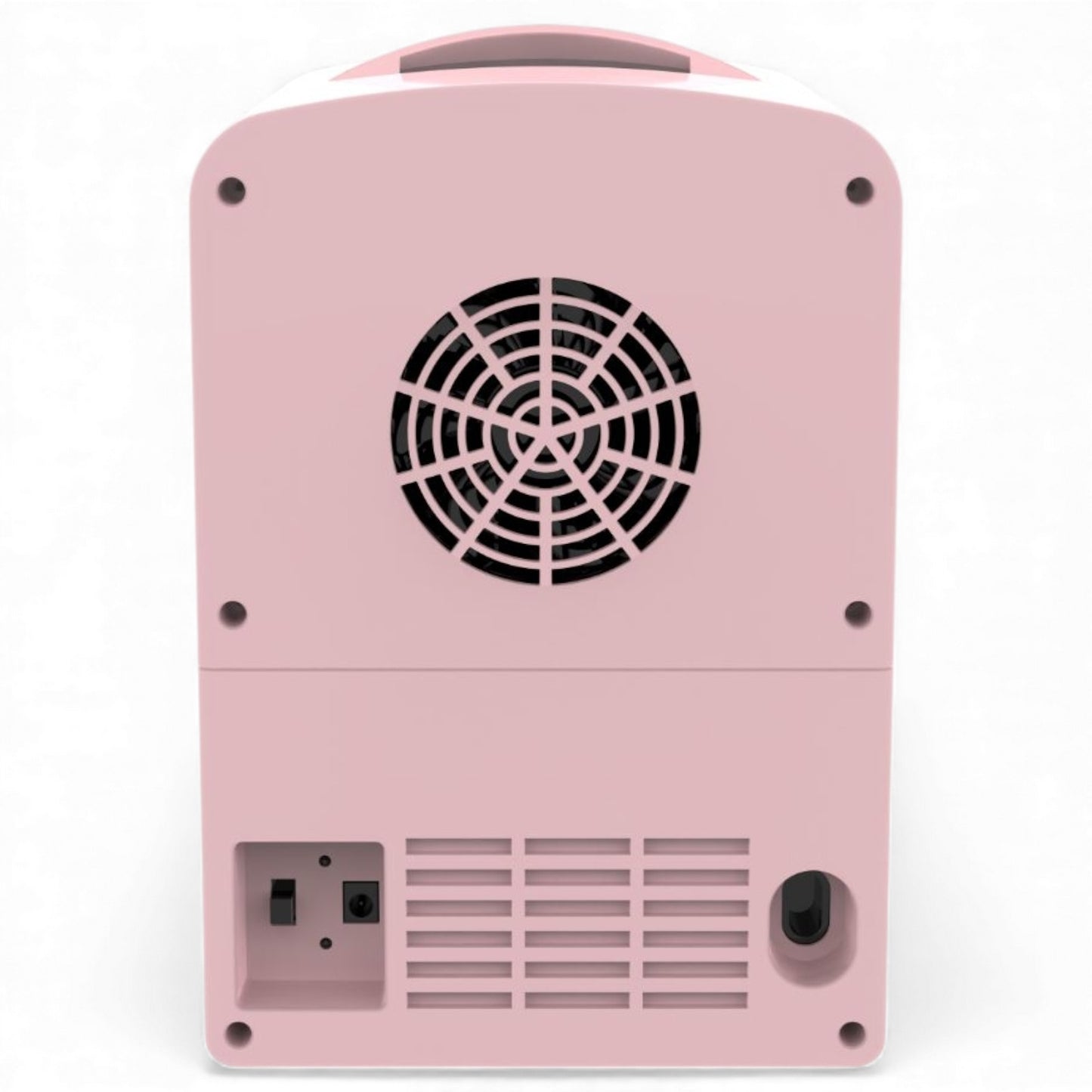 Frigidaire 18 in. 6-Can 4-Liter Mini Beverage Cooler in Pink EFMIS186-B-PINK, Includes 110V home power cord & 12V DC car adapter