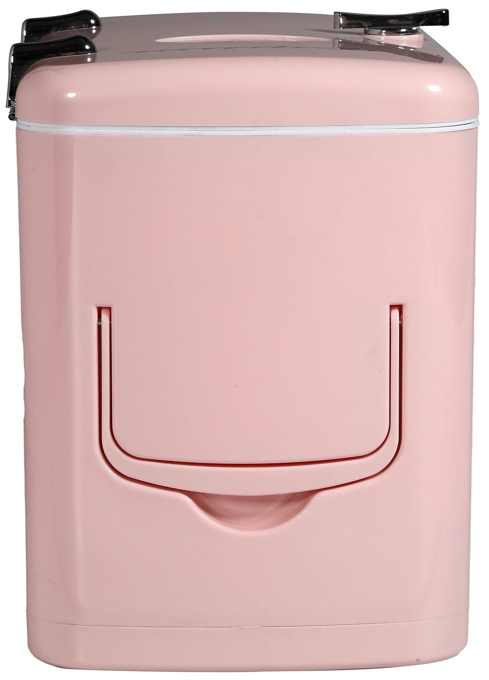 Frigidaire 6-Cans/4L Mini Retro Mini Refrigerator in Pink EFMIS229-PINK, Includes 110V home power cord & 12V DC car adapter