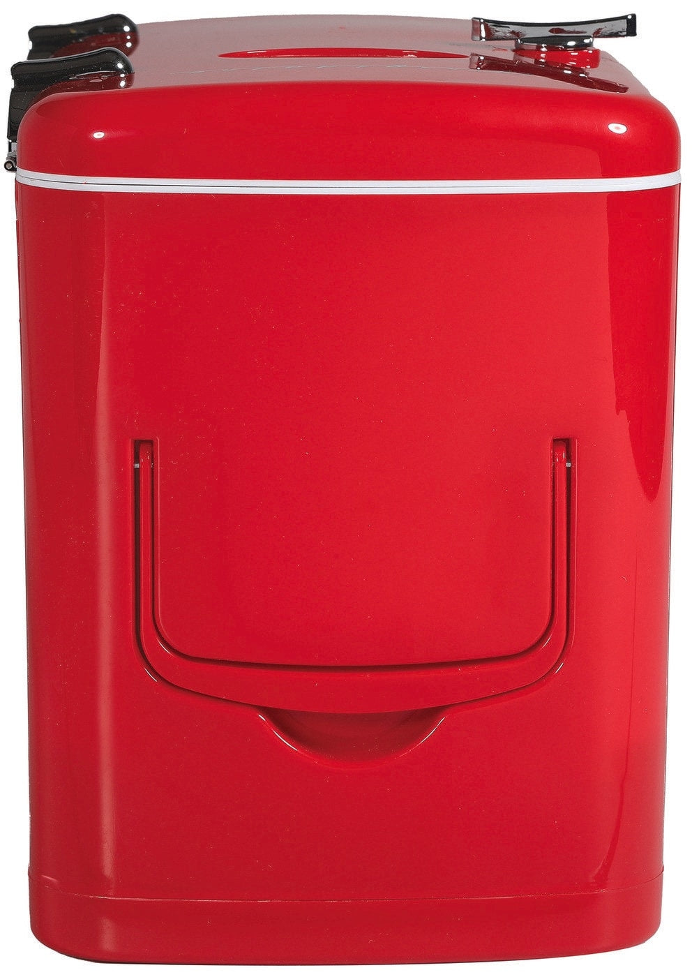 Frigidaire 6 Can/4L Mini Personal Retro Fridge Cooler Includes AC Power Cord & 12V DC Car Adapter EFMIS229-RED