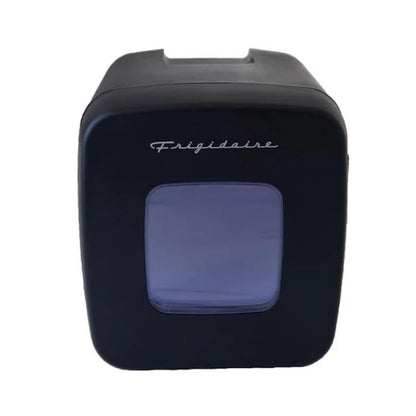 Frigidaire Retro 12 Can Mini Beverage/Skincare Cooler, Plugs into a 12V car adapter or 110V home outlet - EFMIS351-Black