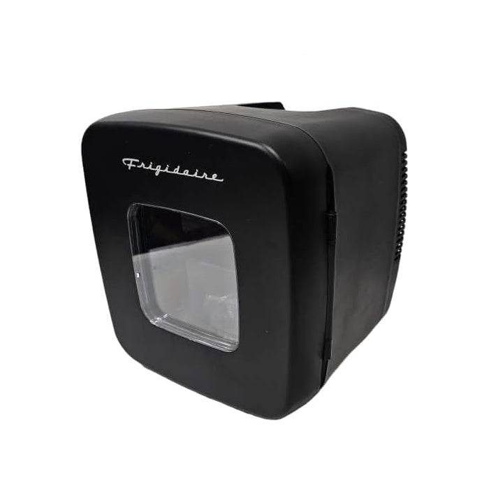 Frigidaire Retro 12 Can Mini Beverage/Skincare Cooler, Plugs into a 12V car adapter or 110V home outlet - EFMIS351-Black