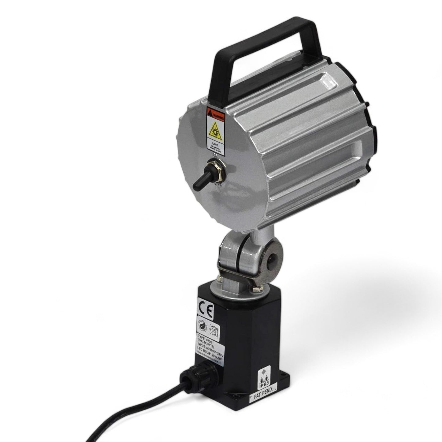 Electrix 8700 Machine Tool LED Light 4-3/4" Arm Length, 2800 Lumens, Steel