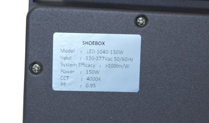 Electrix LED Shoebox Light 150w 4000k 19,500 Lumens LED-1040-150W