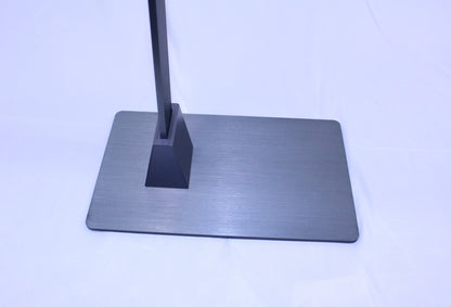 Electrix Slim Line Z Fold-able LED Floor Lamp Dark Gray Finish 900Lms 3000K Color 10C-014