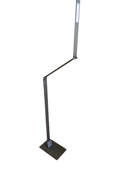 Electrix Slim Line Z Fold-able LED Floor Lamp Dark Gray Finish 900Lms 3000K Color 10C-014