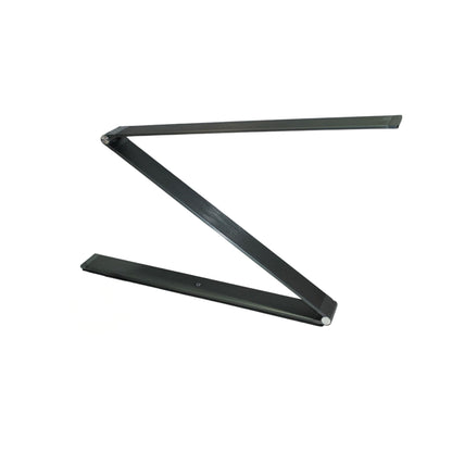 Electrix Slim Line Z Foldable Desk LED Lamp 1217 Lumens 24V 500mA, Color: Dark Grey Brushed Aluminum - 20840-000