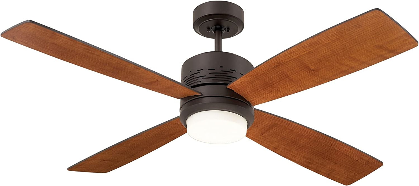 Emerson Ceiling Fan 50" Highrise Modern Ceiling Fan, CF430ORB Oil Rubbed Bronze Finish