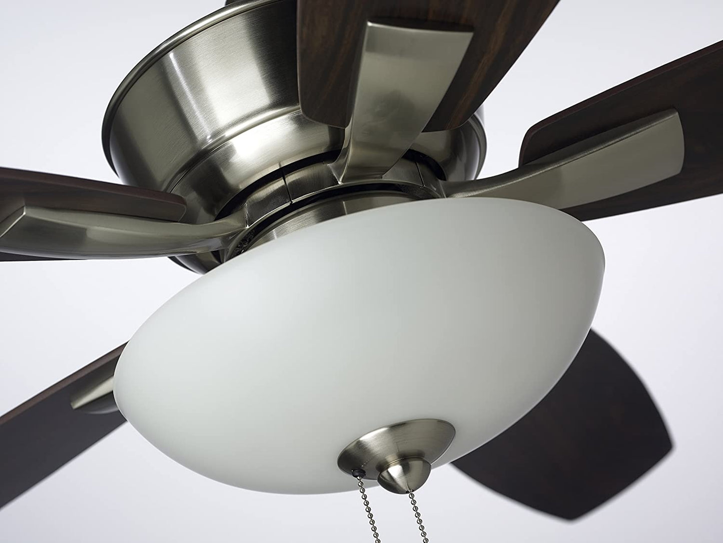 Emerson Lindell 52" Antique Pewter Ceiling Fan w/ LED Light - Charcoal / Timber Gray Blades CF825AP
