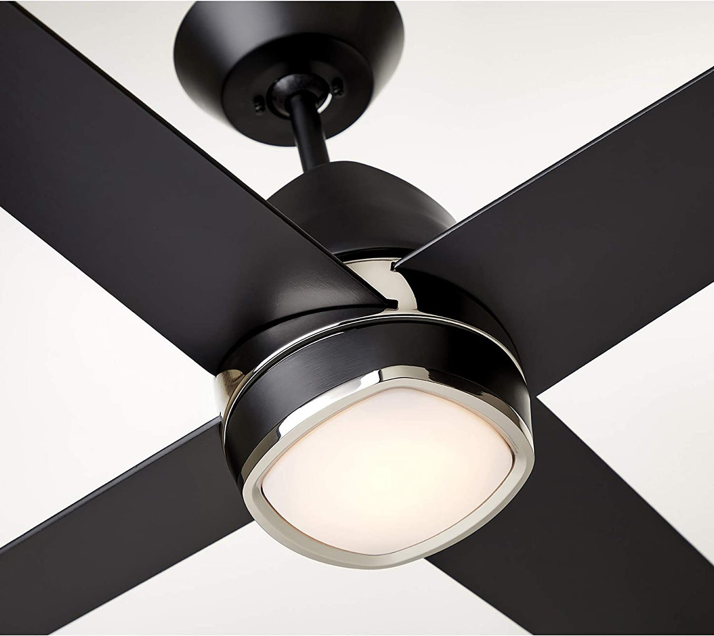 Emerson Zeke 54" Barbeque Black Ceiling Fan LED Light Barbeque Black Blades CF444BQ