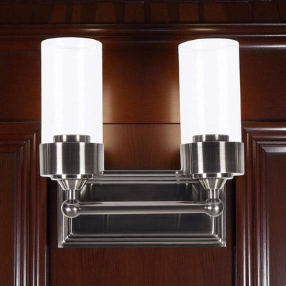 Sunset Lighting Esquire Wall Sconce, 2-Light, Antique Gunmetal - F17102-57