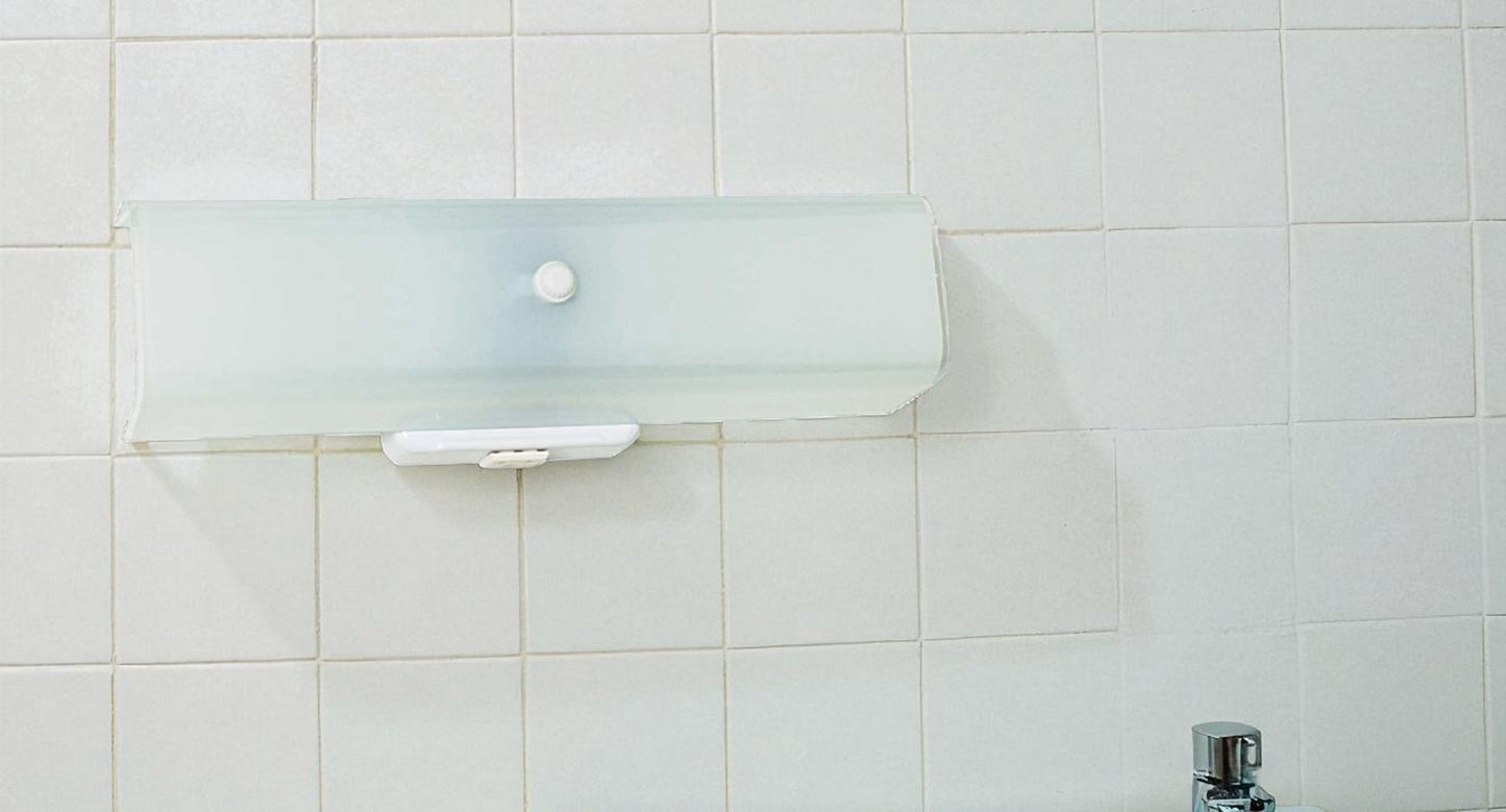 Sunset Lighting 14" W/M Bath Light with Opal Glass, White Finish - F2062-30
