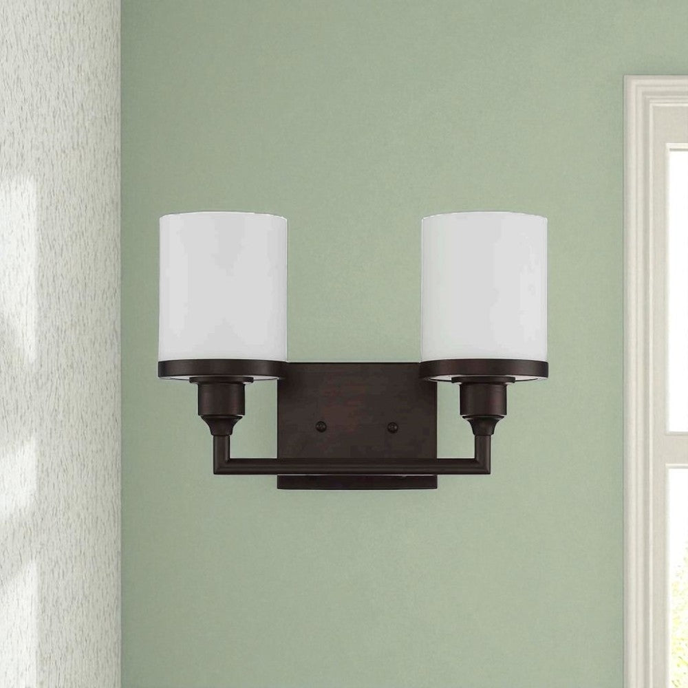 Sunset 2-Light 100W MB Payton Vanity F21012-64