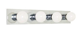 Sunset Lighting 24" 4-Light Vanity w/ White Finish F2253-30