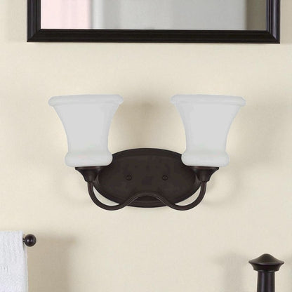 Sunset Valare 2-Light 100W MB Vanity Provincial Bronze F23012-64