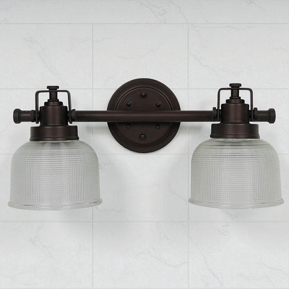 Sunset Lighting 2-Light 100W Mb Wren Vanity Provincial Bronze F3192-64