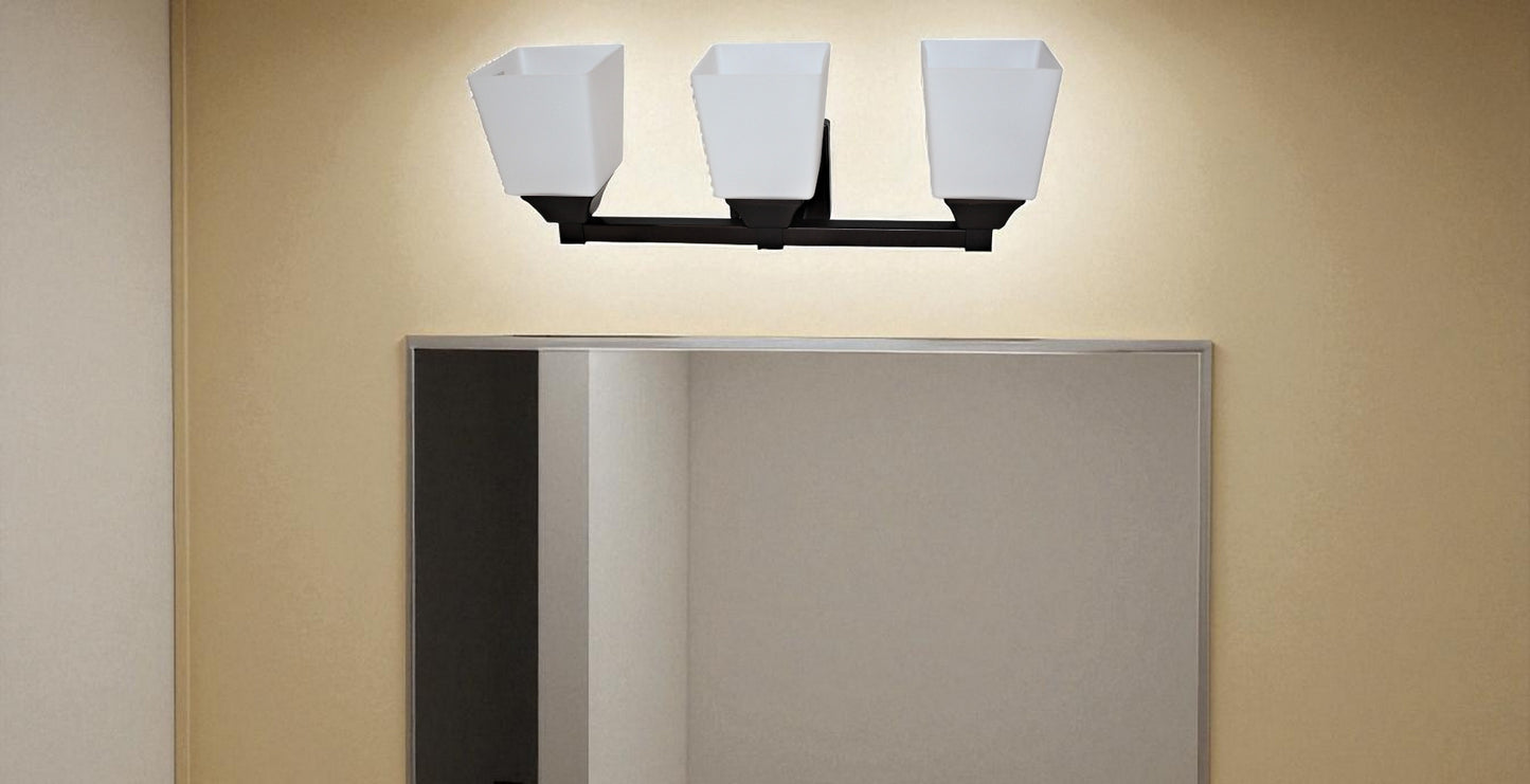 Sunset Lighting 3-Light 8W Vanity Polished Bronze 3000K 1560LM CRI80 - F6103-64