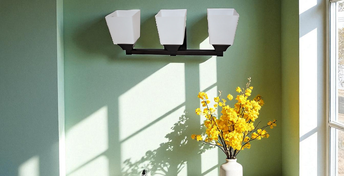 Sunset Lighting 3-Light 8W Vanity Polished Bronze 3000K 1560LM CRI80 - F6103-64