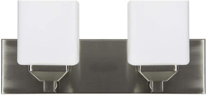 Sunset Lighting F6402-80 LED 2-Light Vanity Light 8WX2 3000K 1040LM, CRI80