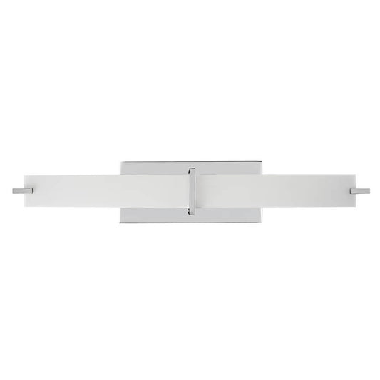 Sunset Lighting 25-5/8" Vanity Light Bar Polished Chrome LED 24W 3000K 1750Lm F8624-15-1