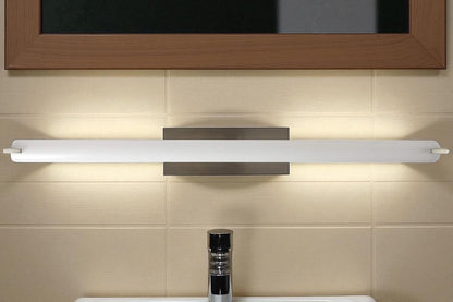 Sunset Lighting 37.25" Vanity 30W 3000K 2200LM Bright Satin Nickel - F8736-80