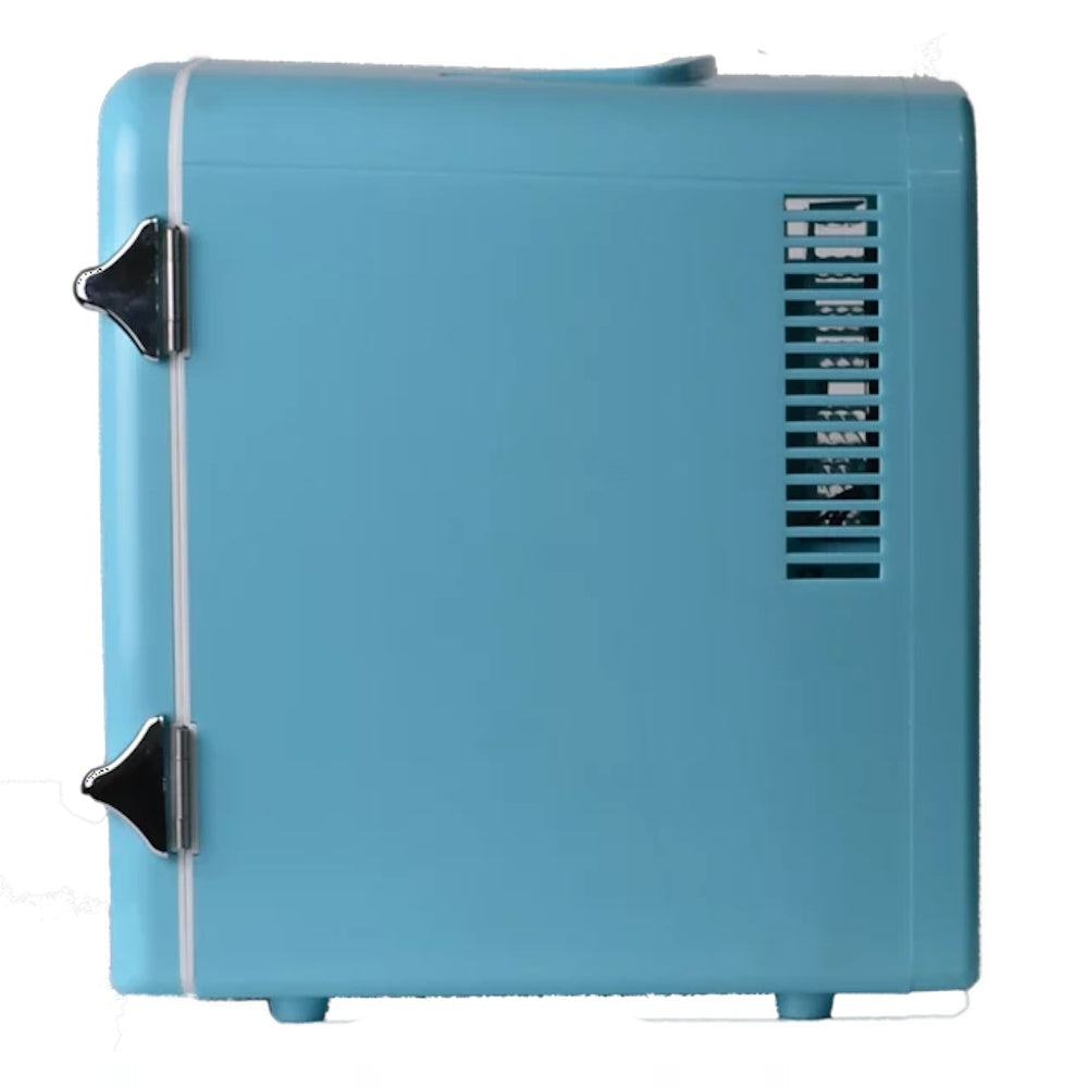 Frigidaire Mini Retro Refrigerator Blue - Store snacks and beverages - 6-cans or 4-liters (Renewed)