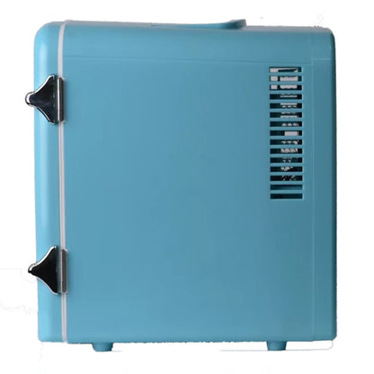 Frigidaire Mini Retro Refrigerator Blue - Store snacks and beverages - 6-cans or 4-liters (Renewed)