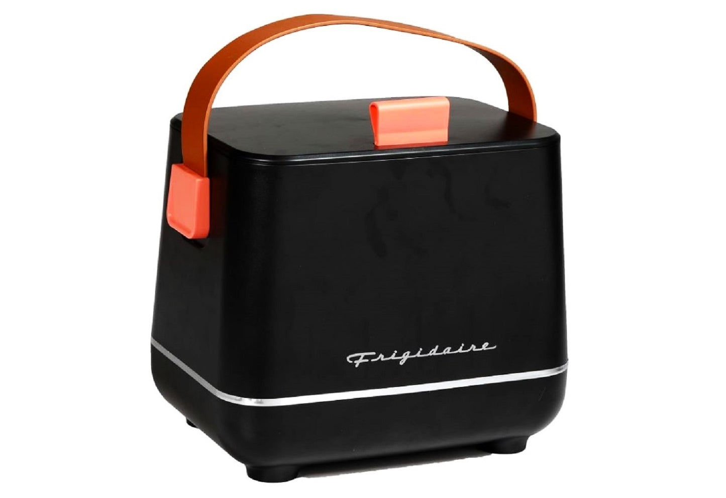 Frigidaire 6-Can Retro Top-Opening Portable Beverage Mini Fridge/Cooler EFMIS308-BLACK