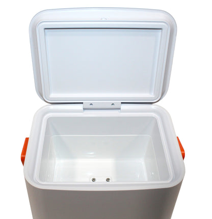 Frigidaire 6-Can Retro Top-Opening Portable Beverage Mini Fridge/Cooler EFMIS308-WHITE Certified Refurbished