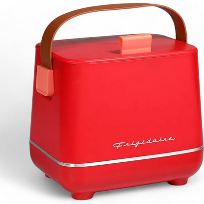 Frigidaire 6-Can Retro Top-Opening Portable Beverage Mini Fridge/Cooler EFMIS308-RED