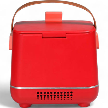 Frigidaire 6-Can Retro Top-Opening Portable Beverage Mini Fridge/Cooler EFMIS308-RED