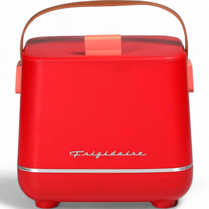 Frigidaire 6-Can Retro Top-Opening Portable Beverage Mini Fridge/Cooler EFMIS308-RED