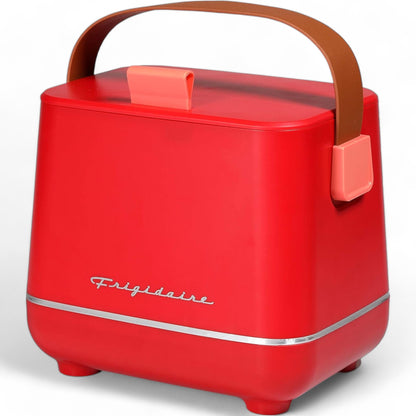 Frigidaire 6-Can Retro Top-Opening Portable Beverage Mini Fridge/Cooler EFMIS308-RED