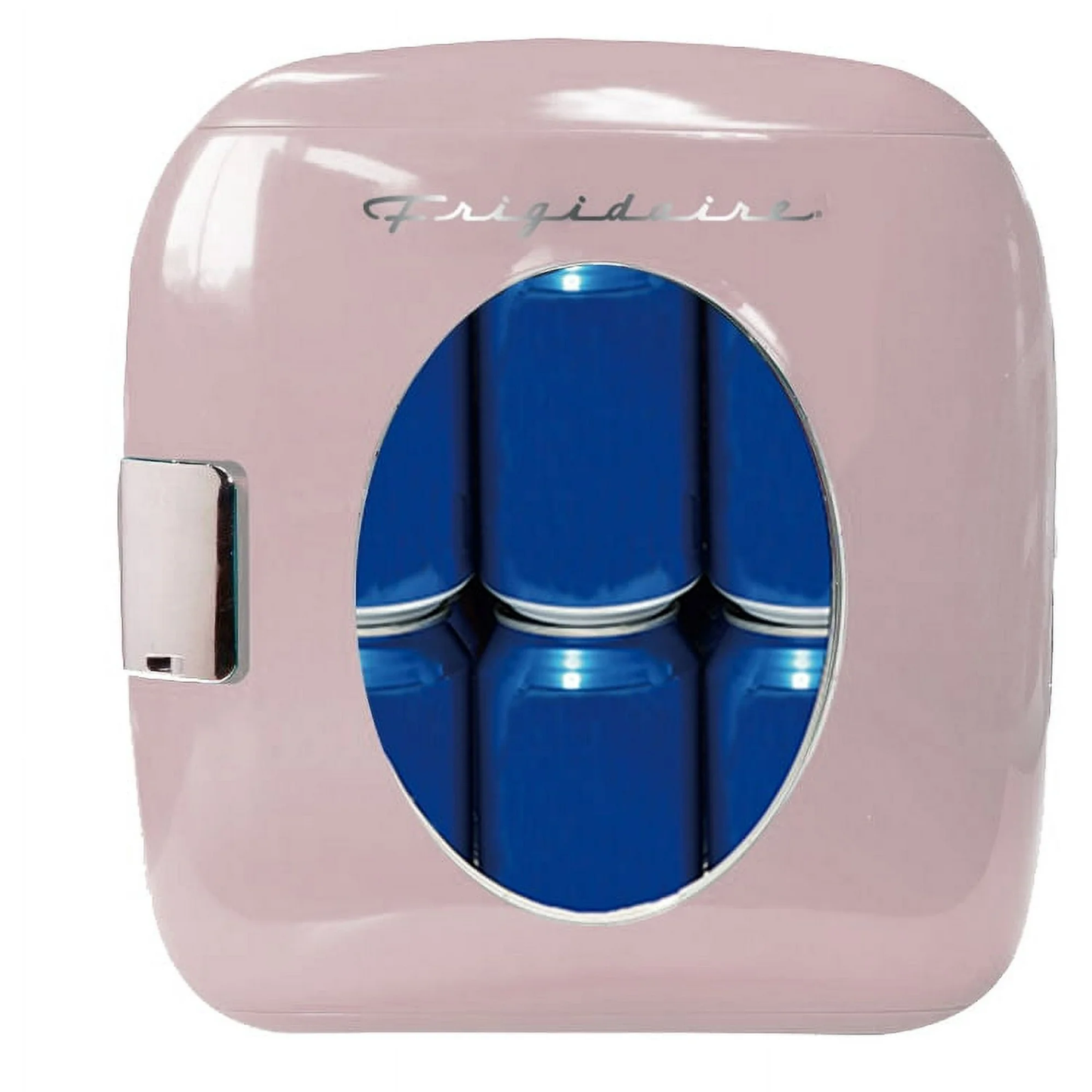 Frigidaire Portable Retro 12-Can Retro Mini Personal Fridge/Cooler EFMIS462-PINK