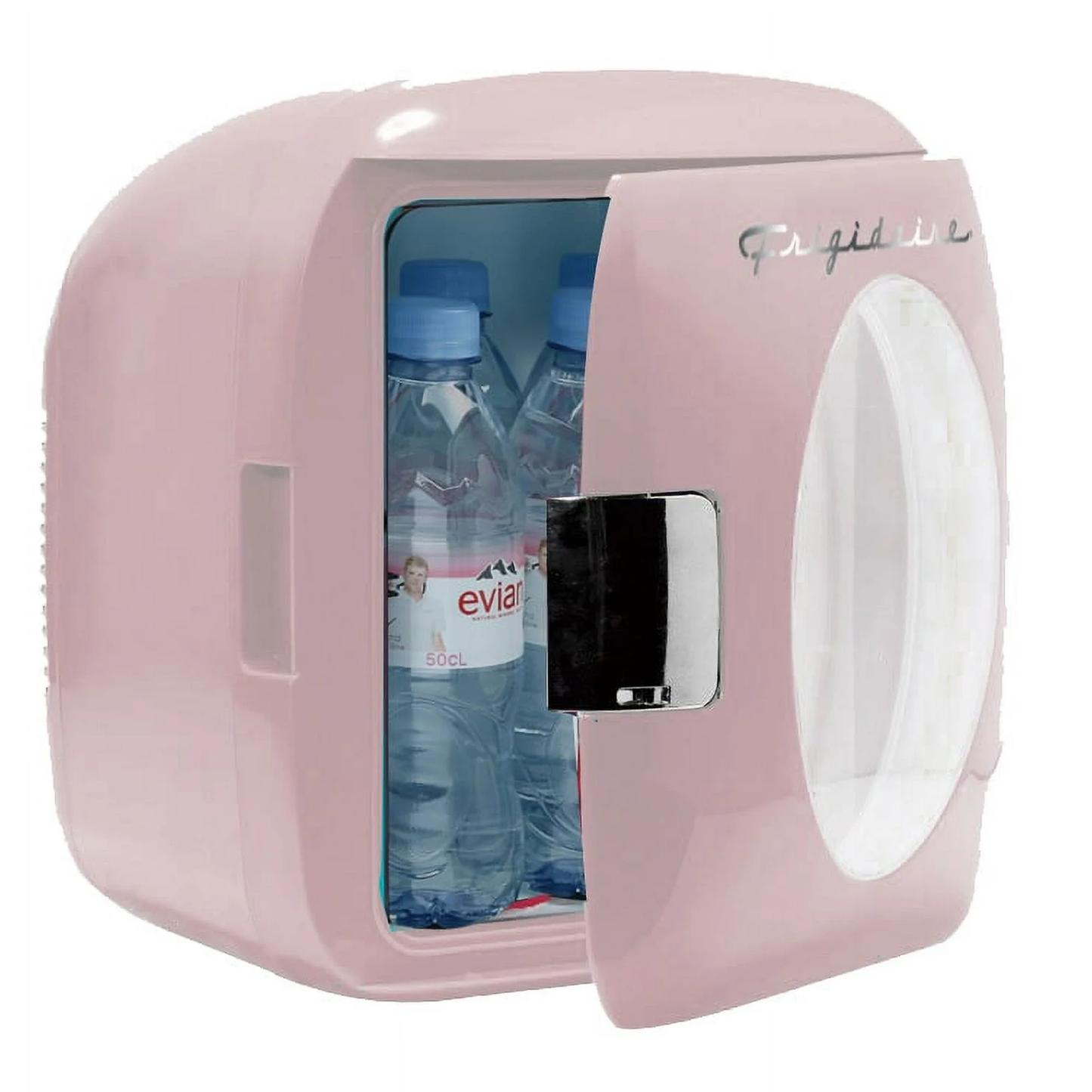 Frigidaire Portable Retro 12-Can Retro Mini Personal Fridge/Cooler EFMIS462-PINK