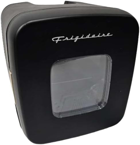 Frigidaire Retro 12 Can 9 Liter Mini Beverage/Skincare Cooler Black EFMIS351-Black