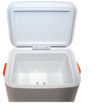Frigidaire Retro  6-Can/4-Liter Top-Opening Portable Beverage Mini Fridge/Cooler EFMIS308-WHITE