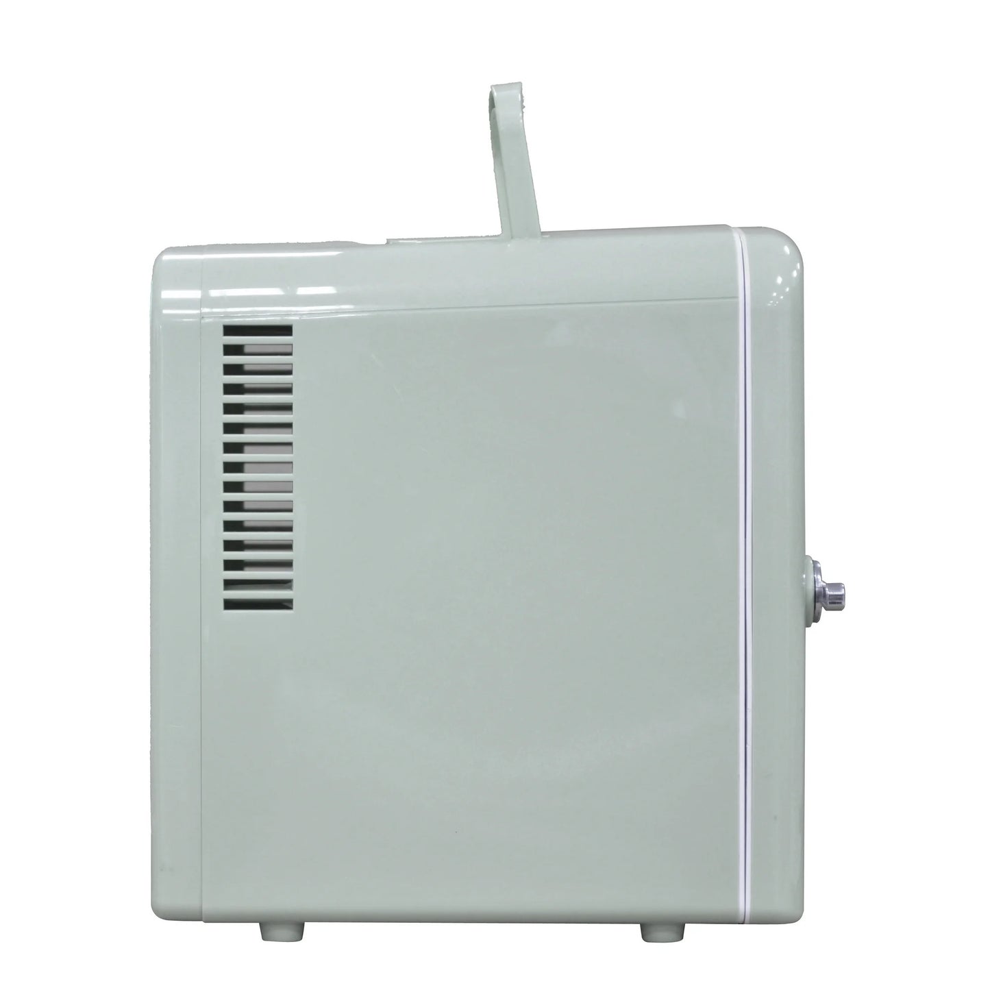 Frigidaire EFMIS129 Retro 6 Can 4-Liter Mini Beverage/Skincare Cooler, Moonbeam