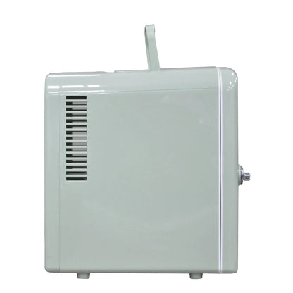 Frigidaire EFMIS129 Retro 6 Can 4-Liter Mini Beverage/Skincare Cooler, Moonbeam