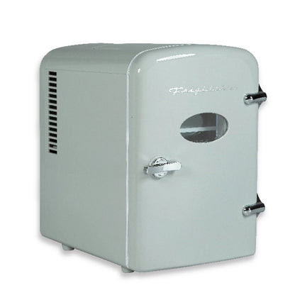 Frigidaire EFMIS129 Retro 6 Can 4-Liter Mini Beverage/Skincare Cooler, Moonbeam